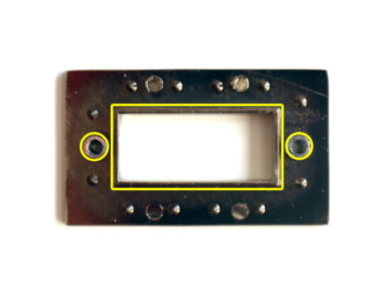 Wycinanie otworu pod zapięcie przekręcane- wariant 2