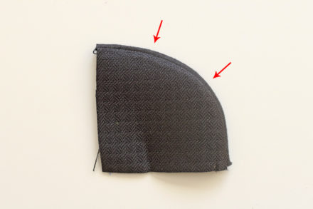 Jak uszyć ozdobny narożnik - metoda 3