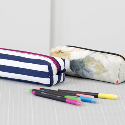 Darmowy wykrój i tutorial na piórnik w 3 rozmiarach, piórnik Alan