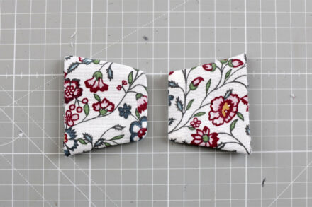 Praca z wkładami przy szyciu torebek